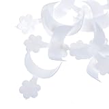 FlyItem 500 Pcs French Short Style Acrylic False Nail Art Tips Finger Sticker Extension Tool (White)