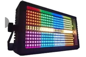 LED Par bar Wall wash Stage Light,SENLAN 280pcsX0.5W SMD 5050 RGB 3-in-1 Plus 56pcs White LEDs Panel Light of 2 Modes DMX512 