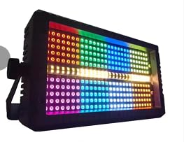 LED Par bar Panel Stage Light,SENLAN 280pcsX0.5W SMD 5050 RGB 3-in-1 Plus 56pcs White LEDs Panel Light of 2 Modes DMX512 for Disco/Party/Theater