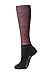 The Noble Outfitters Ladies Over the Calf Printed Peddies (Wine Paisley)