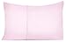3 Toddler Pillowcases - 2 Pink and 1 White - for Pillows Sized 13x18 and 14x19-100% Cotton with Soft Sateen Weave - Envelope Style Closure - Machine Washable