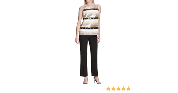 calvin klein sequin top