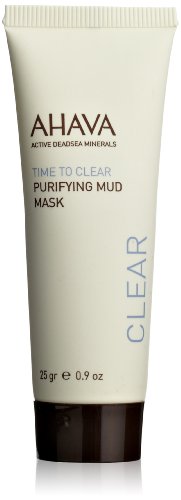 AHAVA Time to Clear Purifying Mud Mask, 25 grams