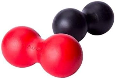 ALLPLAY Double Lacrosse Ball, Peanut Shape Self Massage Roller for