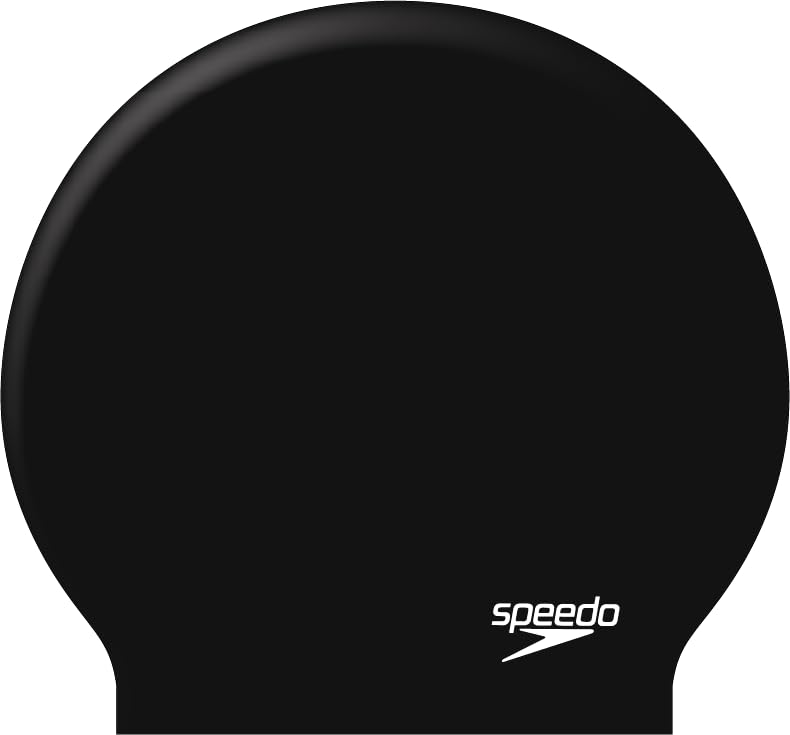 Speedo Unisex-Adult Swim Cap Silicone Long Hair