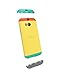HTC Double Dip Case for HTC One (M8) - Retail Packaging - Orange/Vibrant Yellow/Teal