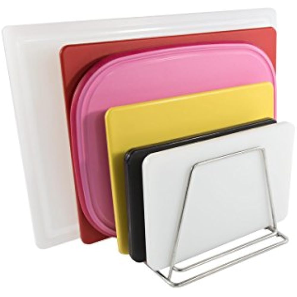 Commercial Kitchen & Dining Cutting Board Organizer, Stainless Steel