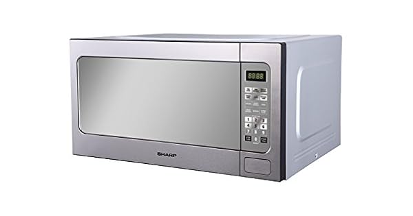 Amazon.com: Sharp r-562ct (St) 1200-watts 62-liter Acero ...