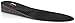 LiftKits Men's 1 in Shoe Lift Inserts, Black/Red, Medium/6-12 M US,