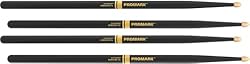 2 PACK Promark Rebound 7A ActiveGrip Hickory
