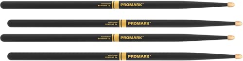 2 PACK Promark Rebound 7A ActiveGrip Hickory