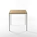 ZINUS Soho White Square Table