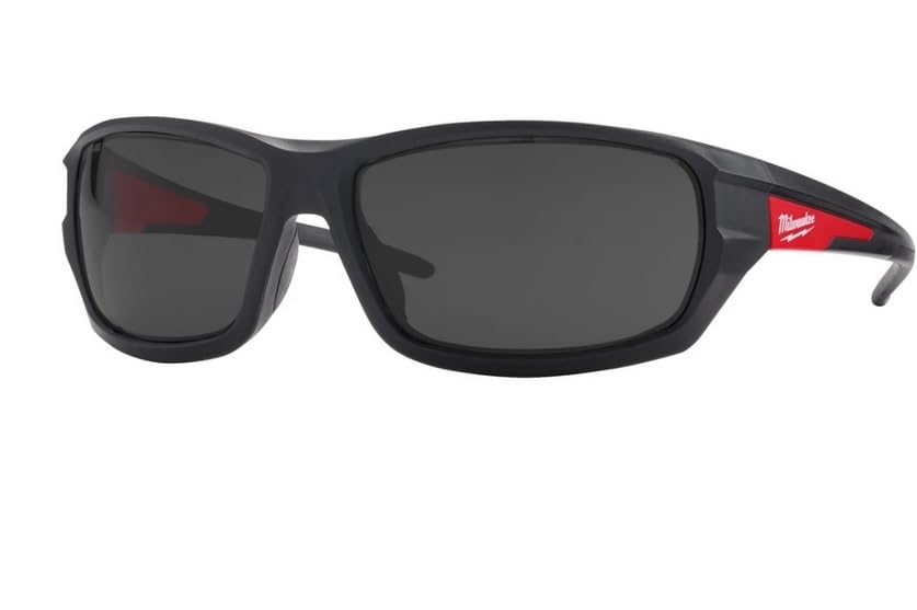 Milwaukee Tinted Performance Safety Glasses, Black