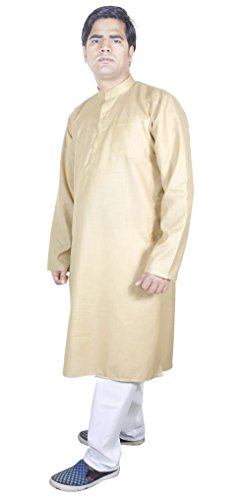 Indian Wedding Kurta Pyjama Party Wear Cotton Kurta Pyjama Dress for Men -XL Indian Wedding Kurta Pyjama Party Wear Cotton Kurta Pyjama Dress for Men -XL