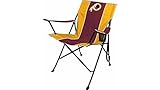 NFL Portable Folding Tailgate Chair with Cup Holder and Carrying Case