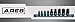 ARES 70497-9-Piece Metric Impact Hex Driver Set - Chrome Moly Steel Construction and Manganese Phosphate Coating - Includes Storage Rail - Low Profile and Designed for Impact Use