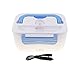 VMOTORPortable 12V Car Use Electric Heating Lunch Box Bento Meal Heater Food Warmer 45W(Sky Blue)