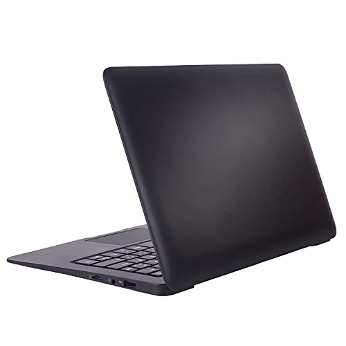 Bigmachine Windows 10 Laptop Mini 10.1 Inches 32 GB French AZERTY Keyboard Ultra Thin and Lightweight Netbook Quad Core PC HDMI Webcam Netflix Youtube (Black)