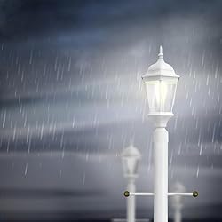 Design House Traditional Outdoor Lamp Post with