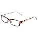 Kerecsen 5 Pairs Fashion Ladies Reading Glasses Spring Hinge Pattern Design Readers