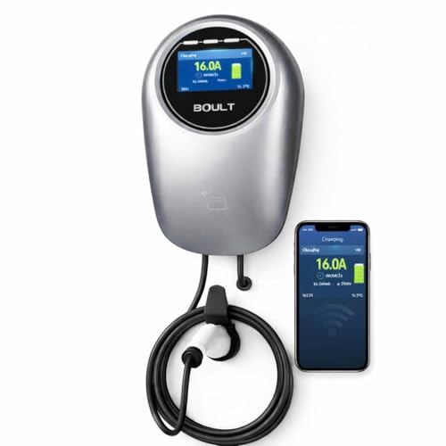 Wallbox EV Charger | Type 2, 11kW, 3-Phase, 16A | IP65 Rated | Smart WiFi Control | RFID Access | 5m Cable | For GCC EVs Like like: Tesla, Mercedes, BYD, Audi & More