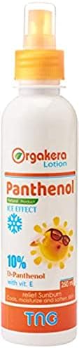 Orgakera lotion ice effect sunburn relief lotion spray with panthenol ...