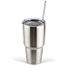Accmor 18/8 Stainless Steel Straws, Reusable Metal Drinking Straws for 30 20 Oz Yeti Tumbler Rambler Cups(6, FBA)