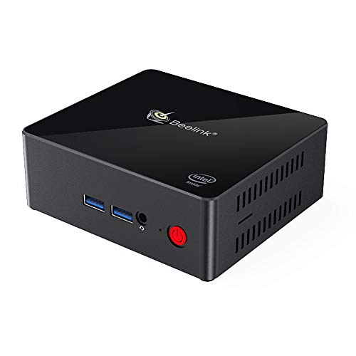 Beelink X55 Windows 10 Mini PC with Intel Gemini Lake Pentium J5005 4K60Hz 8GB LPDDR4/128GB SSD/Dual HDMI 2.0/Dual Wi-Fi/Gigabit Ethernet/Fan
