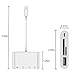 Lightning to USB Camera Adapter,YIKU 4 in 1 SD/TF Card Reader, Trail Game Camera Card Viewer Reader, Micro SD Card Reader USB 3.0 OTG Cable support iPhone X 8 7 6 Plus and iPad, Plug and Play