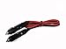 Tetra-Teknica MotoBasics Series CLM-06 12V Male to Male Cigarette Lighter Plug Charger Cord with Power-on LED Indicator and 10A 250V Fuse Protection on Both Plugs , 4 Feet, 16 Gauge Copper Wire