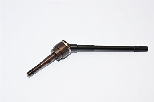 Axial SMT10 Grave Digger (AX90055) Upgrade Parts Steel Axle Shaft Short - 1Pc Black