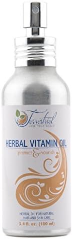 Herbal Vitamin Oil | Luxury Vitamin E Oil Face Moisturizer | Face Oil, Body Oil, Hair Oil, pre Tanning Oil | All Purpose Vitamin E Serum | Natural Skincare Product for Healthy Skin &amp; Beautiful Hair