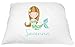 Mermaid Personalized Kid's Pillowcase - Microfiber Pillow Cover, Little Mermaid Pillow Case, Mermaid Room Decor, Mermaid Gifts for Girls, Mermaid Accessories, Polyester Standard 20 x 30 Inches