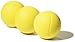 Gamma Sports Quick Kids 36 Foam Low Bounce Training and Practice Tennis Balls for Kids and Beginners, 75% Slower than Standard Tennis Balls (Designed for 36' Tennis Courts, 3 Pack, Yellow)