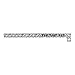 100 WristCo Holographic Silver VIP Plastic Wristbands - Wristbands for Events