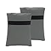 NEWBEA Outdoor Faucet Cover Set for Winter,Garden Watering Equipment Faucet Cover Socks for Winter Freeze Protection 2 Pack/set (Grey)