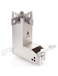 Mini estufa de aluminio y titanio para quemar made