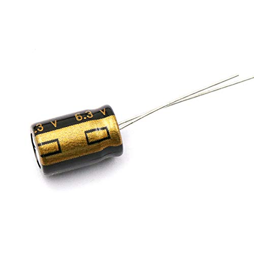 DaFuRui 190pcs 19 Values Total Electrolytic Capacitor Assortment Box Kit Range 1uF to 1000uF Capacitor Set