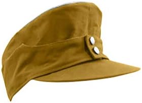 Militaryharbor WW2 German M43 Tropical/DAK Luftwaffe Officer Field Cap Sand