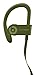 Powerbeats3 Wireless Earphones - Apple W1 Headphone Chip, Class 1 Bluetooth, 12 Hours of Listening Time, Sweat Resistant Earbuds - Turf Green