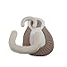 kasen Portable Baby Pillow Baby Crib Mattress Newborn Baby and Infant Anti-Roll (Beige)
