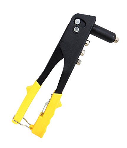 Alicate Rebitador 9,5 pol 4 Bicos Para Rebite E Cabo Anatômico