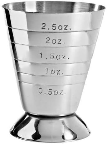 Multi-Level Stainless Steel Jigger Cup