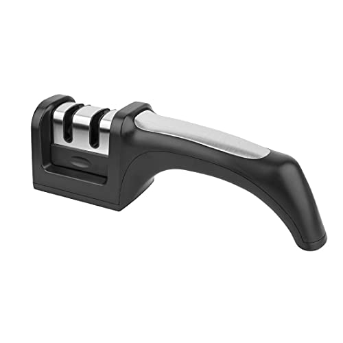 Vogue 2-Stage Knife Sharpener - Helps Repair, Restore, Polish Blades GD035
