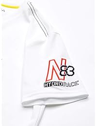 Nautica - Camiseta de manga corta para hombre, cuello redondo, diseño de logotipo