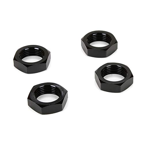 Losi Wheel Nut, Black (4): MTXL, LOS252051