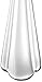 Amazon Basics Stainless Steel Dinner Spoons with Scalloped Edge, Pack of 12