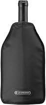 Le Creuset WA126L-31 Wine Cooler Sleeve, Black