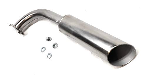 Header Exhaust Pipe for: Go Kart Predator 212cc,Honda GX160, GX200, LIFAN 7HP.
