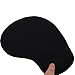 LAOZHOU Mouse Pad with Gel Wrist Support (Black)